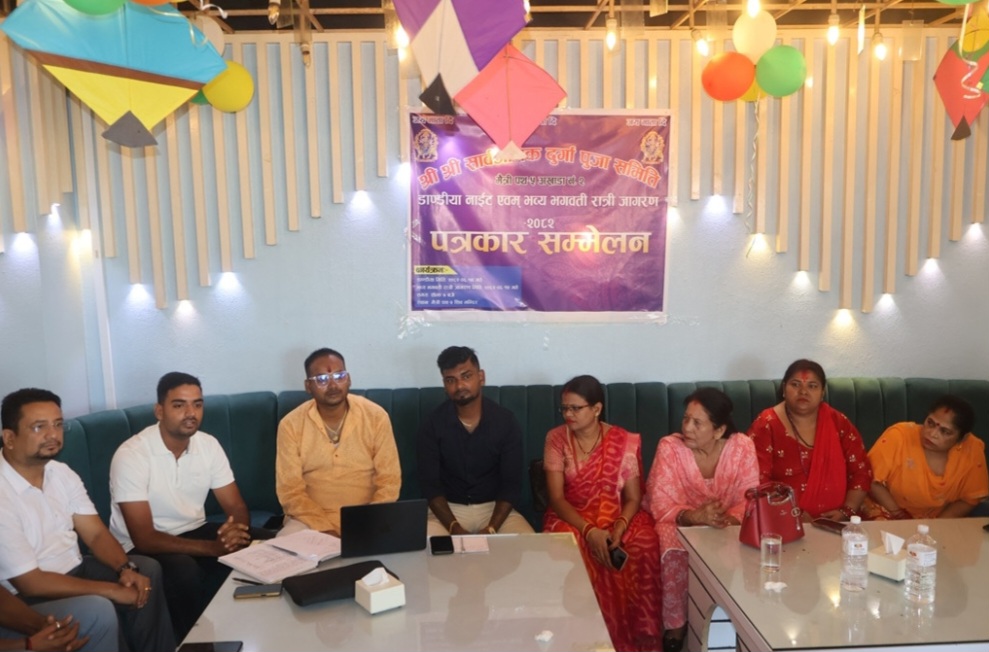 भैरहवामा २०८२ डाण्डिया नाईट तथा भगवती रात्री जागरण हुँदै